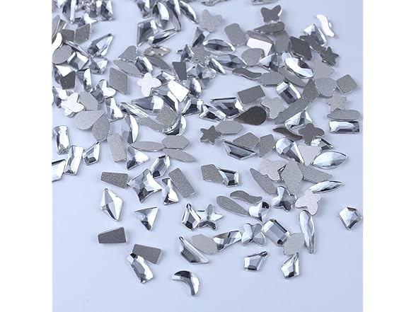 Kousitei 150Pcs Nail Gems