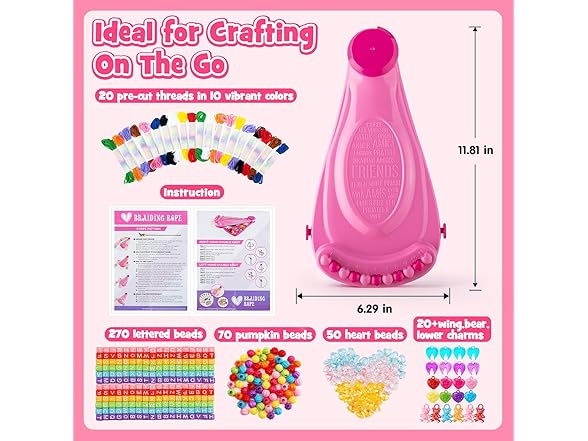 P&C W1135 Friendship Bracelet Kit