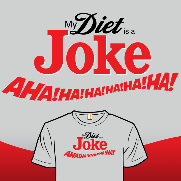 diet joke shirt