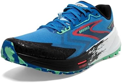 Brooks Catamount 3 Men's Shoes Victoria Blue/Black/Spring Bud Size 9