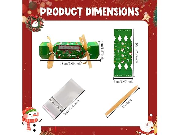 4PCS Christmas Surprise Money Pull Pouch