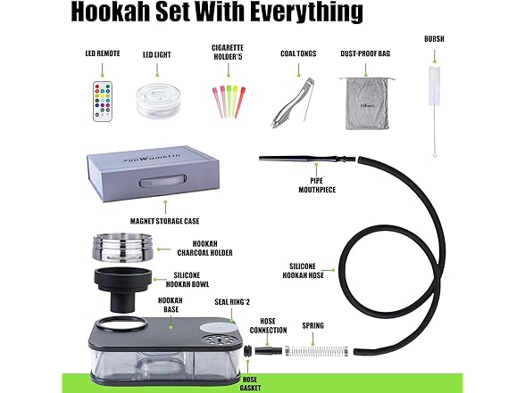 SunWamntin Box Hookah Premium