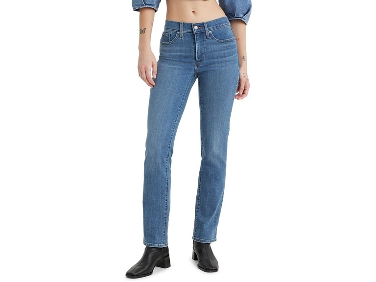 Levi's Women's 314 Shaping Straight Jeans, (New) Lapis Bare, 25