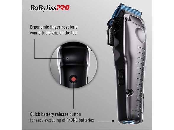 BaBylissPRO FXONE LO-PROFX Professional Cordless Clippers