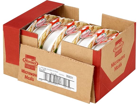 6PK HORMEL COMPLEATS Chicken Alfredo Microwave Tray
