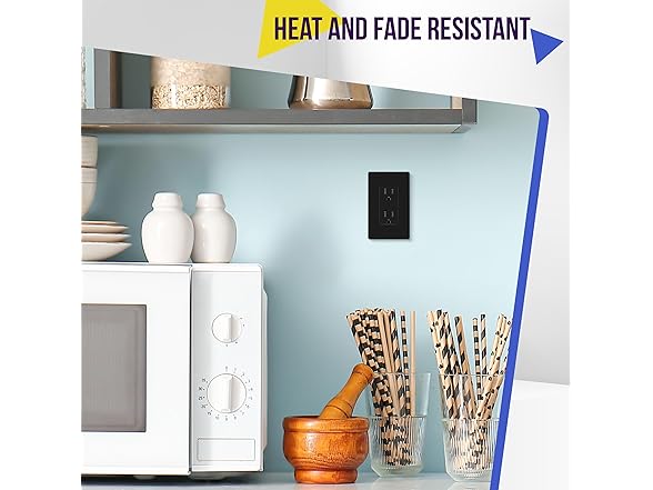 ENERLITES Matte Black Decorator