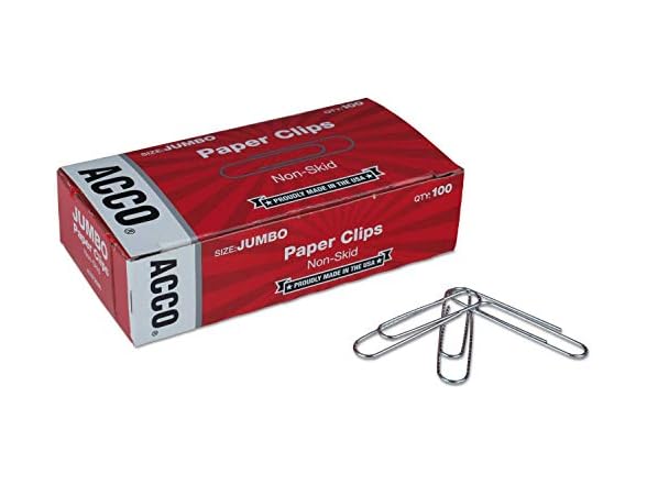 Acco Economy Non-Skid Paper Clip
