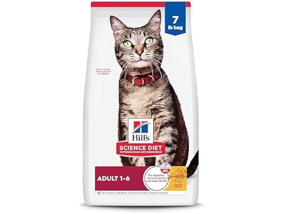 Hill's Science Diet Adult 1-6 Premium Dry Food 7 lb.
