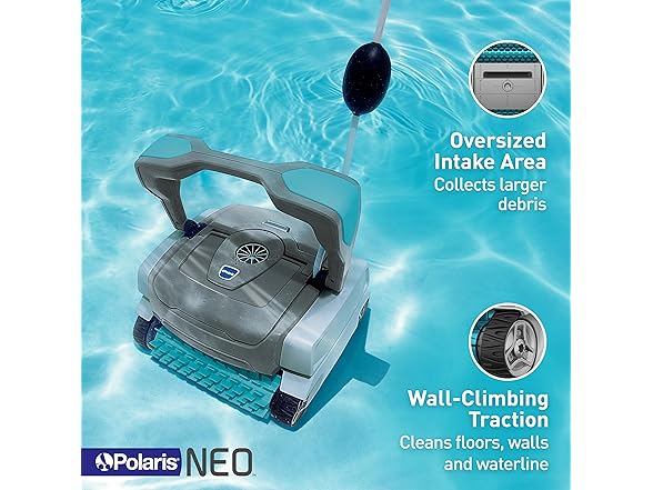 Polaris NEO Robotic Pool Cleaner, Automatic Vacuum