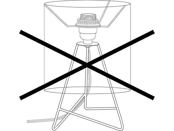 Down to the Wire Metal Table Lamp