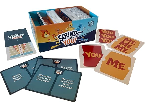 Blue Orange Sounds Like You Party Game