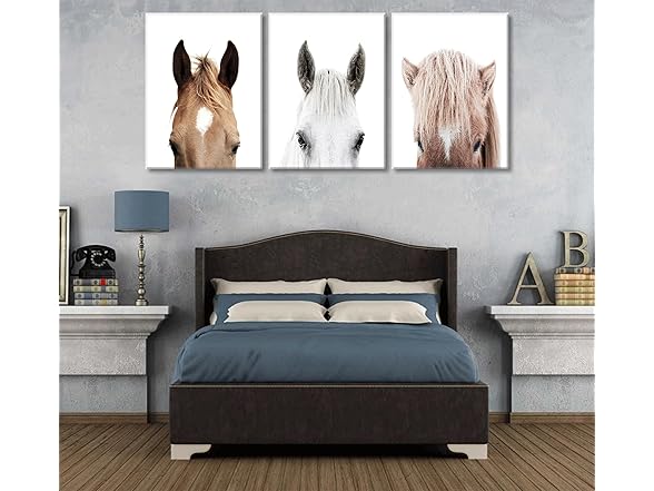 Horse Canvas Modern Wall Art