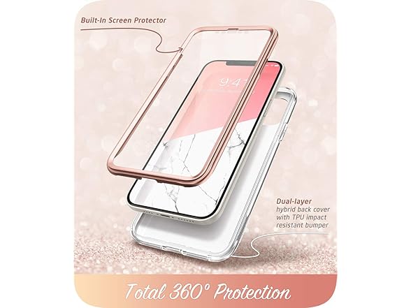 i-Blason Cosmo Series Marble Case for iPhone 12 Mini