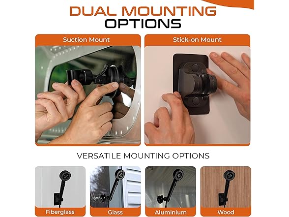 RV Outdoor Shower Head Kit