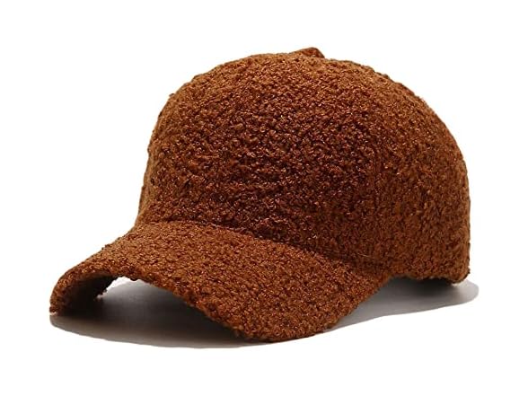 Avilego Women (OS) Winter Baseball Cap Lamb Travel