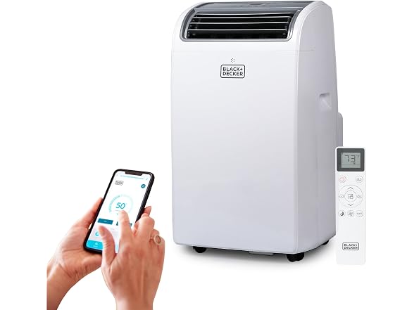 BLACK+DECKER BPACT12WT 12,000 BTU Portable AC Ref