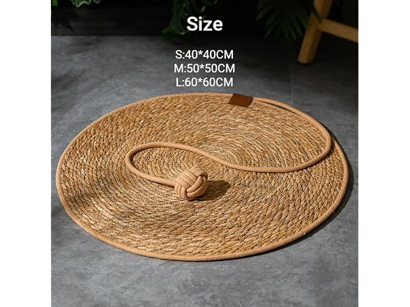 SSDHUA Round Cat Scratching Board Bed