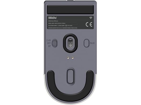 8BitDo Retro R8 Mouse with Charging Dock