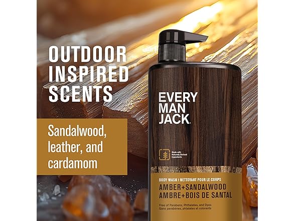 Every Man Jack Body Wash 33.8oz (1pk)