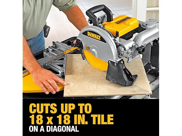 DEWALT D24000S-A  Wet Tile Saw with Stand 10in