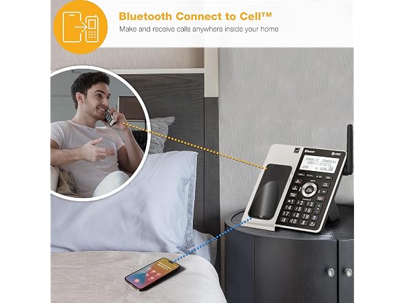 AT&T BL3107-4 DECT 6.0 4-Handset Cordless Phone
