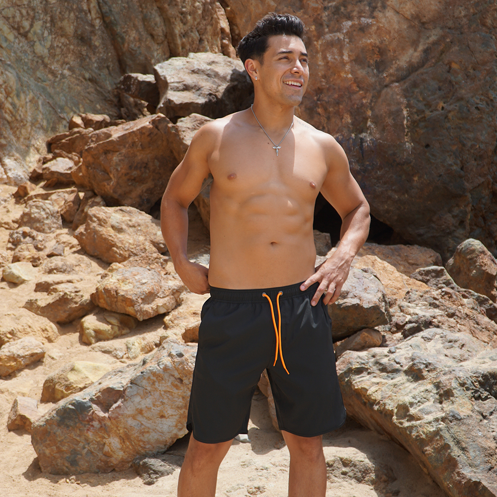Warriors & Scholars Men's Swim Trunks W/Performance Liner - Gallery 31