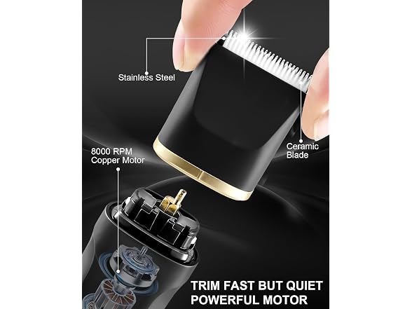 Body Hair Trimmer Men: Manscape 3 in 1