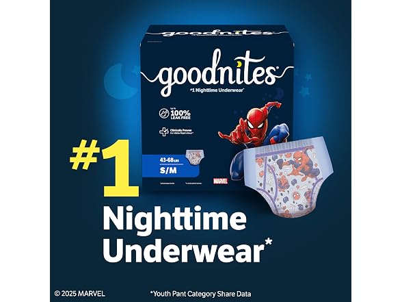 GoodNites | Boys Nighttime 99 Ct