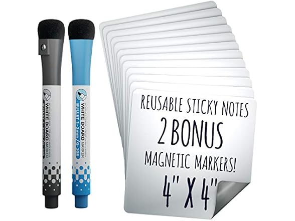 Dry Erase Reusable Sticky Notes
