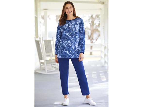 Woman Within Women (L) Fleece Sweatshirt Set