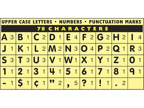 Pacon® PAC51620 Self-Adhesive Letters