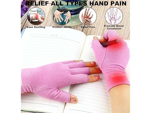 Happymart 2 Pairs Arthritis Gloves