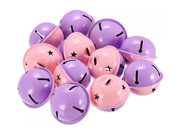 uxcell Jingle Bells, 40mm 30pcs Carbon