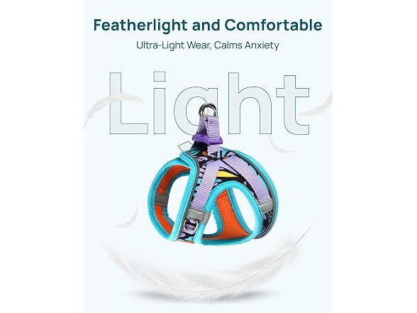 PetThem Upgraded Cat Harness and Leash Set