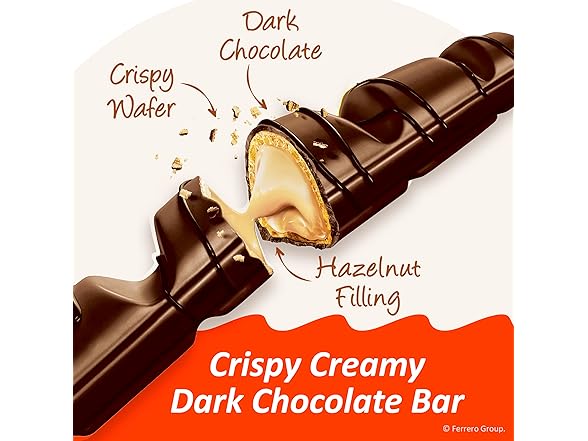 Kinder Bueno Dark Hazelnut Bars 30ct 1.5
