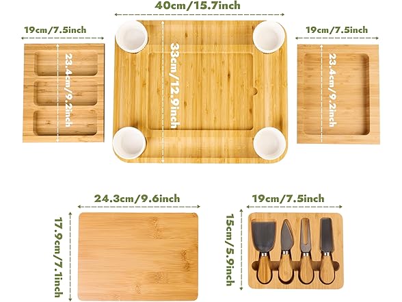 Charcuterie Board Set