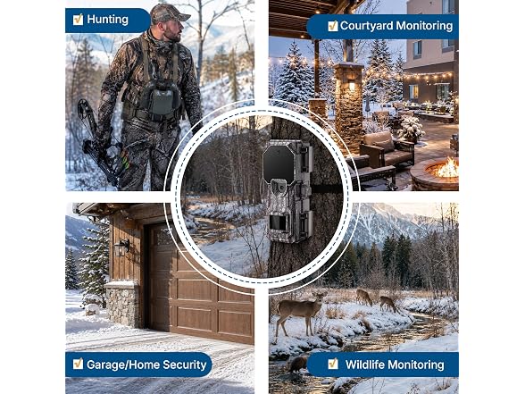 LynHawk Mini Trail Camera IP66 0.1s