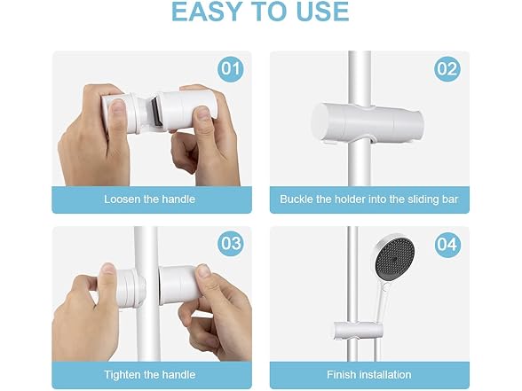 OFFO Shower Head Holder for Slide Bar