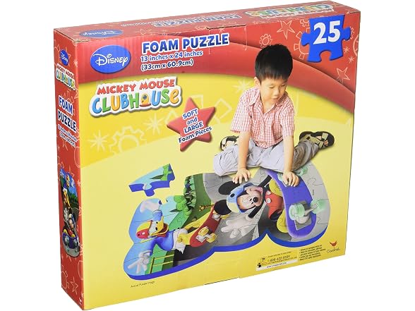Mickey 36663 Foam Puzzle Mat Boxed