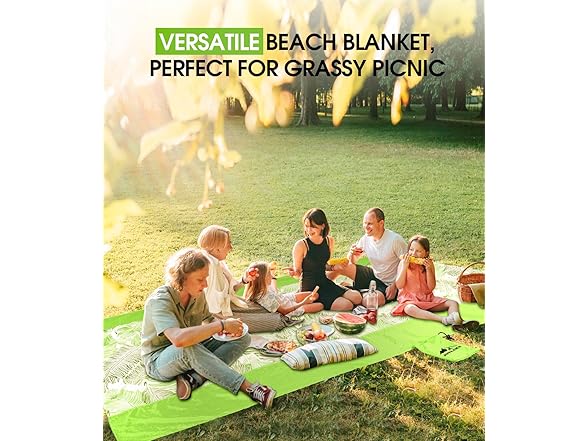 JOYLAMA Beach Blanket Sandproof