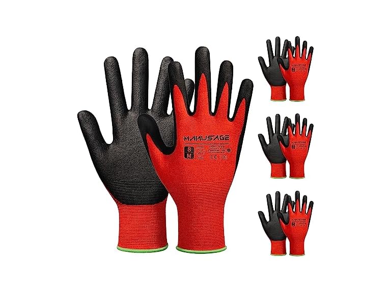 Manusage Manusage Work Gloves MicroFoam Nitrile C