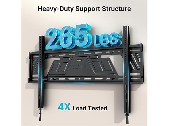 BONTEC Heavy Duty Fixed TV Wall Mount