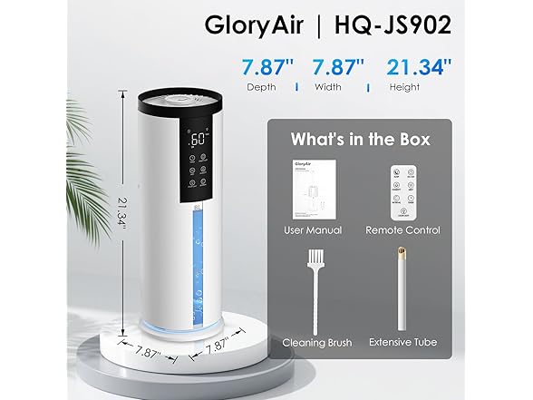 GloryAir 8L Cool Mist Humidifier