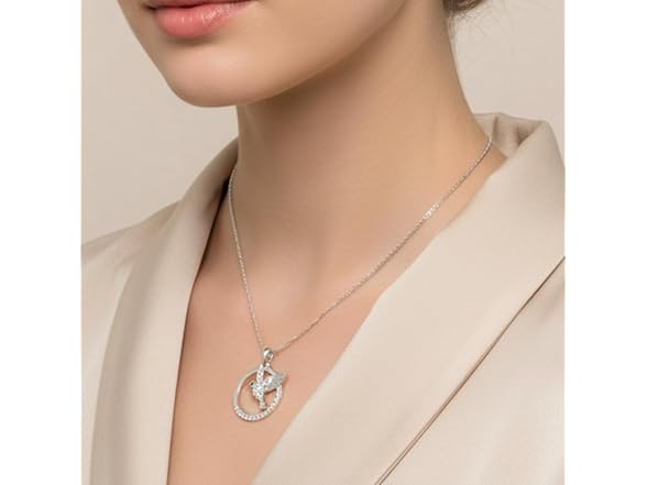 Silver Hummingbird Necklace