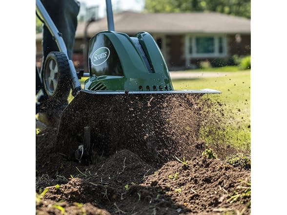 Scotts Outdoor Garden Tiller, 16", 13.5-Amp