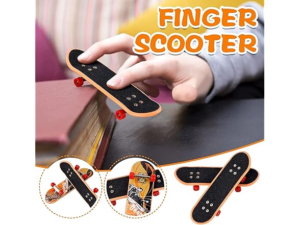 RNGODO Finger Skateboard Park Kit
