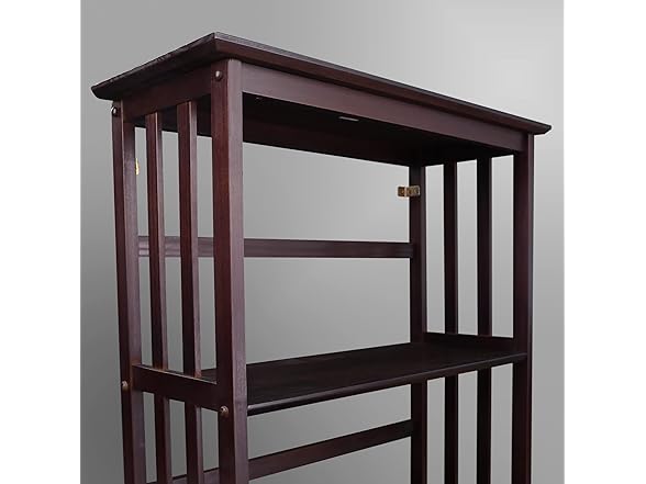 Casual Home Mission Style 5-Shelf Bookcase