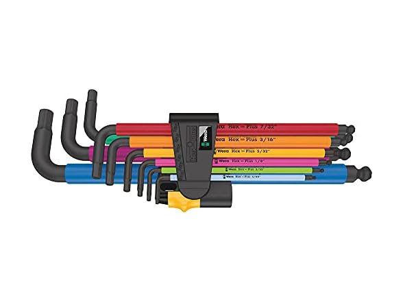 Wera 05022640001 950/9 Hex-Plus mperial 2 LKey Set
