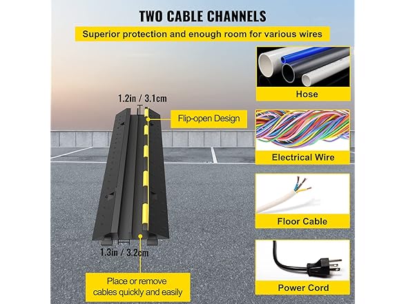 VEVOR Cable Protector Ramp