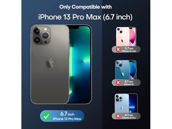 TAURI 2 Pack for iPhone 13 Max Screen